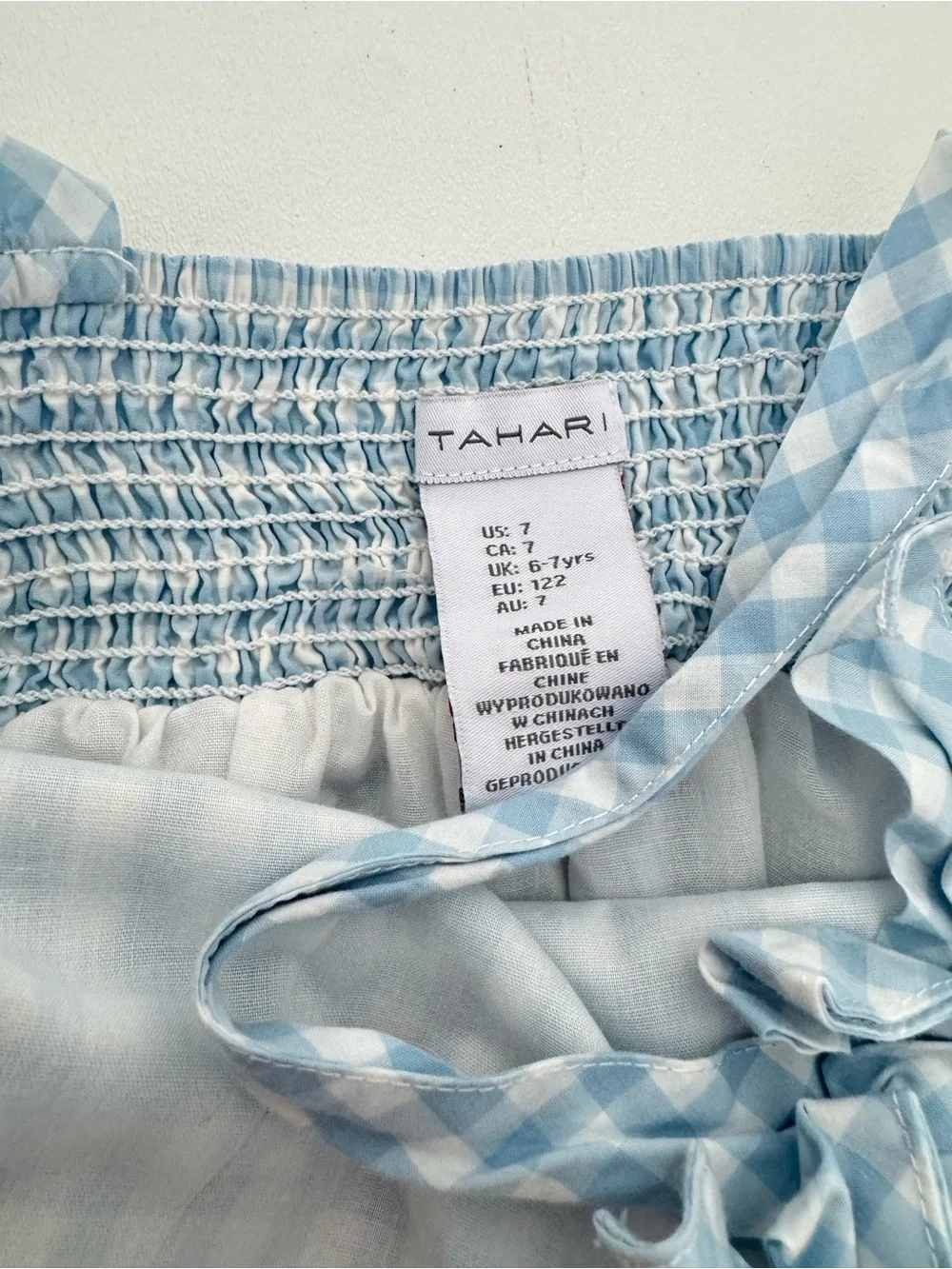 Tahari Gap Kids H&M Girls Dress Bundle Size 7Y Cottagecore Gingham Floral